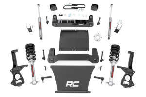 Rough Country 6 Inch Lift Kit | Mono Leaf Rear | N3 Struts (25-26 GMC Sierra 1500 | RWD | 5.3L/6.2L | V8)