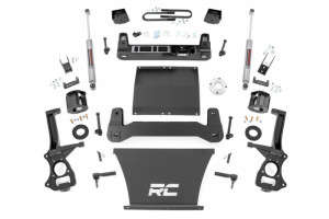 Rough Country 6 Inch Lift Kit | Mono Leaf Rear | N3 (25-26 GMC Sierra 1500 | RWD | 5.3L/6.2L | V8)