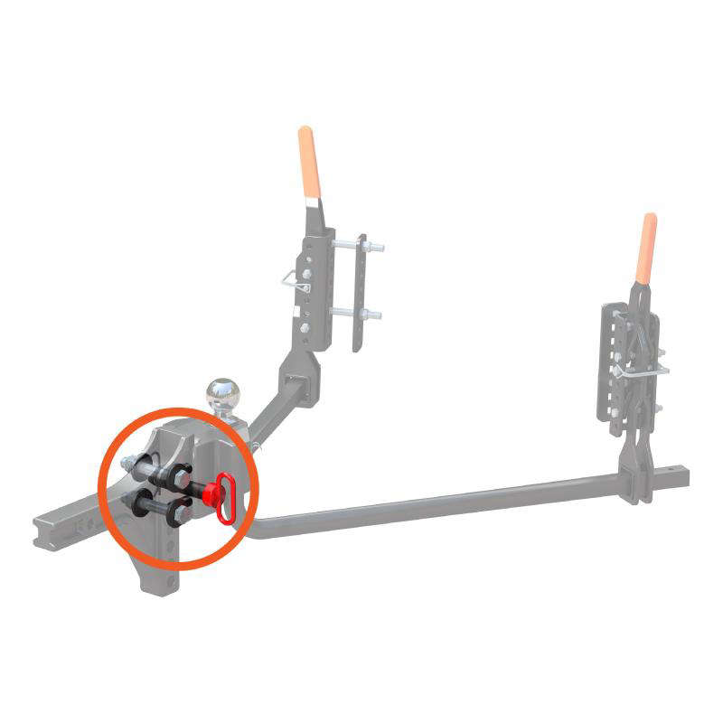 Curt 19300-CURT CURT TruTrack Trailer-Mounted Weight Distribution ...