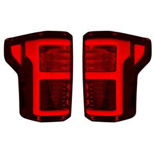 Recon LED TAIL LIGHTS w/ Dark Red Smoked Lens