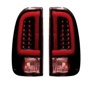 Recon LED TAIL LIGHTS w/ Dark Red Smoked Lens