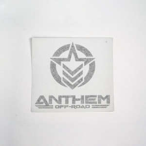 Anthem Off-Road 6" Vinyl Anthem Vertical Logo