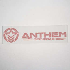 Anthem Off-Road 12" Vinyl Anthem Horizontal Logo