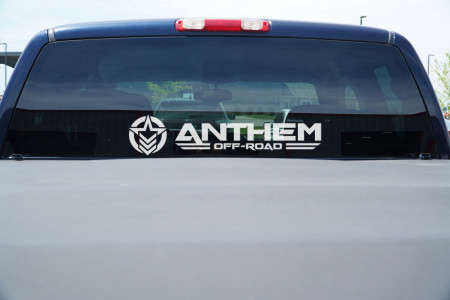 Anthem Off-Road 24" Vinyl Anthem Horizontal Logo