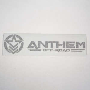 Anthem Off-Road 24" Vinyl Anthem Horizontal Logo