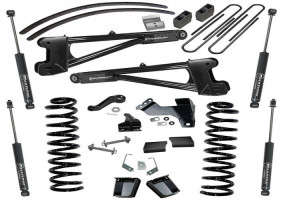 SUPERLIFT 8" Lift Kit Replacement Radius Arms w/ Superlift Shocks (11-16 Ford F-250/F-350 Super Duty | 4WD | Diesel), part of Custom Offsets collection of Superlift Suspension Kits