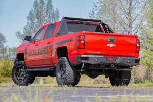 Rough Country Rear Bumper | LED (07-18 Chevy Silverado/GMC Sierra 1500)