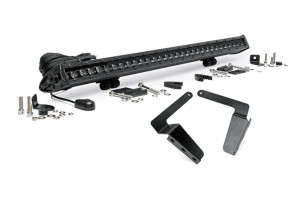 Rough Country Black Series LED Bumper Kit | 30" | Single Row