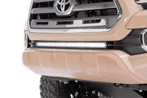 Rough Country Black Series LED Grille Kit | 30" | Single Row (16-23 Toyota Tacoma)
