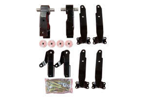 McGaughys Powder-Coated Black Adaptive Ride Control Adaptor Kit