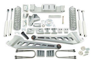 McGaughys 6" Powder Coated Silver Premium Lift Kit