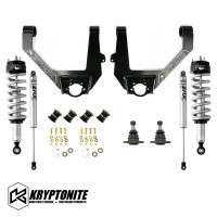 Kryptonite Stage 3 Leveling Kit W/ Fox Shocks | Works W/ OE Aluminum Or Stamped Steel Control Arms