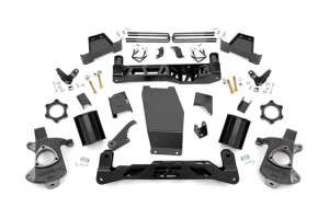 Rough Country 7" Lift Kit | Stock Cast Steel Control Arms (14-16 GMC Sierra 1500 | 4WD | Denali)
