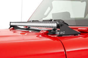 Rough Country Black Series LED Light Bar | 50" | Single Row (18-23 Jeep Wrangler JL/20-23 Gladiator JT)