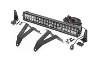 Rough Country Black Series LED Bumper Kit | 20" | Dual Row (19-23 Ram 1500)