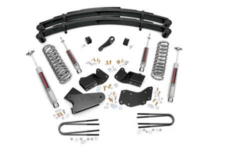 Rough Country 4" Lift Kit | Rear Springs (83-97 Ford Ranger | 4WD)