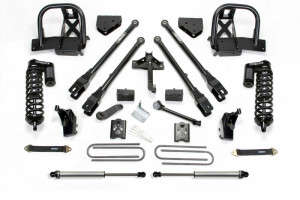 Fabtech 4" 4 Link System w/ Dirt Logic 4.0 Coilovers & Rear Dirt Logic Shocks | 11-16 Ford F-350 4WD