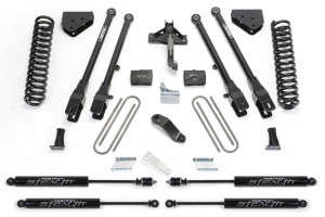Fabtech 4" 4 Link System w/ Stealth Shocks | 08-16 Ford F-250/F-350 4WD