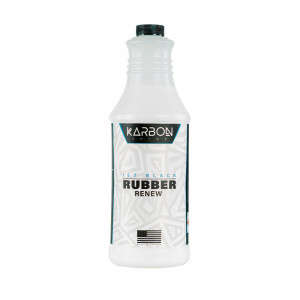 KARBON Jet Black Rubber Renew - 32oz bottle