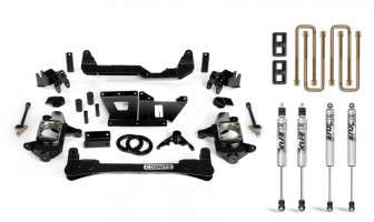Cognito 4 Inch Standard Lift Kit | FOX 2.0 Monotube Shocks | 01-10 Chevrolet & GMC 2500/3500