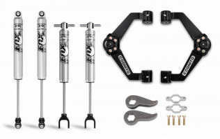 Cognito 3 Inch Performance Leveling Kit | Fox 2.0 IFP Shocks & Shock Extensions | 11-19 Chevrolet & GMC 2500/3500