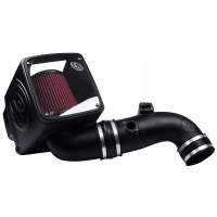S&B Cold Air Intake W/ Cotton Cleanable Red Filter (11-16 Chevy/GMC | 6.6L Duramax)