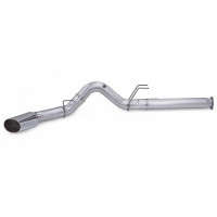 Banks Power Single Exit Monster Exhaust System | 5" Diameter | Chrome Tip | SS (17-23 Ford F-250/350 Super Duty | 6.7L | Exc. Standard Cab Long Bed)