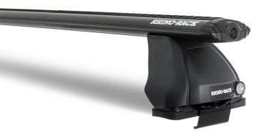 Rhino Rack RHINO-JA2098 Vortex 2500 Black 1 Bar Roof Rack | TrailBuilt ...