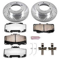 PowerStop Z36 Truck & Tow Front Brake Upgrade Kit For 6 Lug Models (94-04 Toyota Tacoma)