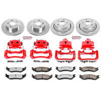PowerStop Z36 Truck & Tow Front & Rear Brake Upgrade Kit w/ Calipers | 5 Lug Models
