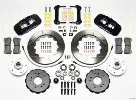 Wilwood AERO6 Front Truck Kit 14.25in | 5 Lug | Black (97-04 Ford F-150)
