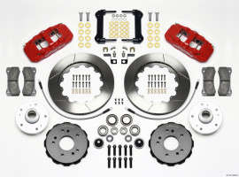 Wilwood AERO6 Front Truck Kit 14.25in | 5 Lug | Red (97-04 Ford F-150)
