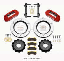 Wilwood TX6R Front Kit 15.50in w/Lines | 6 Lug | Red (10-18 Ford F-150)