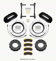 Wilwood TX6R Big Brake Truck Front Brake Kit 15.00in w/Lines Black | 8 Lug (11-19 Chevrolet/GMC 2500/3500|SRW/DRW)