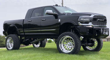 Kelderman 10-12" Front Air Suspension Lift Kit | AISIN AS69RC 6 Speed Transmission (19-25 RAM 2500/3500 | 4WD)