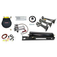 Kleinn Bolt-on System w/230 Triple Train Horn w/Spare Tire Location Horn Mount