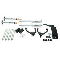 Belltech 4 in. Lift Kit Inc. | Front and Rear Trail Performance Struts/Shocks | OEM Aluminum/Stamped Steel Control Arms | 16-18 Silverado / Sierra 1500 4WD/RWD (Ext & Crew Cab)