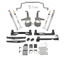 Belltech 6" Lift Kit | Front & Rear Trail Performance Struts/Shocks W/ Front Sway Bar (19-25 Chevrolet Silverado/GMC Sierra 1500)