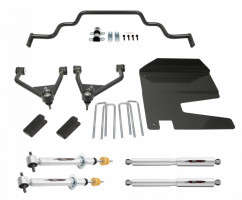 Belltech 4" Lift Kit | Front & Rear Trail Performance Struts/Shocks (19-25 Chevrolet Silverado/GMC Sierra 1500)