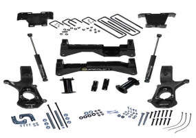 SUPERLIFT 8" Lift Kit w/ Superide Rear Shocks | For OEM Aluminum/Stamped Control Arms (14-18 Chevrolet/GMC Silverado/Sierra 1500/2019 Limited/LD | 2WD), part of Custom Offsets collection of Superlift Suspension Kits