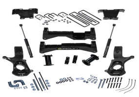 SUPERLIFT 8" Lift Kit w/ Superide Rear Shocks | Cast Steel Control Arms (07-16 Chevrolet/GMC Silverado/Sierra 1500 | 2WD), part of Custom Offsets collection of Superlift Suspension Kits