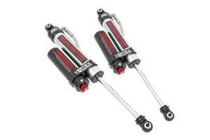 Rough Country Vertex 2.5 Adjustable Rear Shocks | 3.5-7.5" Lift (11-25 Chevy Silverado/GMC Sierra 2500HD/3500HD | 2WD/4WD)