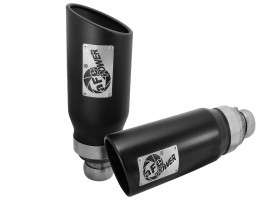 aFe Power Black Exhaust Tip Upgrade | 3" into 4 Adapter (09-18 Dodge Ram 1500/19 Classic | 3.0L V6/5.7L V8)