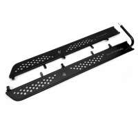 Thumper Fab Nerf Rails | Black (19-24 Polaris Ranger Crew/XP 1000)
