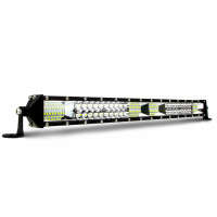 XKGlow XK Glow 20" 2-in-1 LED Light Bar w/White & Green Flood & Spot Work Light