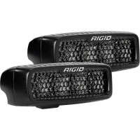 RIGID SR-Q Series Pro Surface Mount Spot Diffused Lights (Pair | Midnight)