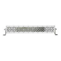 RIGID E-Series Pro 20" Spot/Flood Combo Light Bar (White Housing)