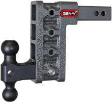 Gen-Y MEGA-DUTY 16K Drop Hitch - 2" Shank (7.5" Drop | 4 Adjustable Positions | Versa-Ball Mount)