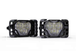 Morimoto 4Banger Fog Light Kit: 15-20 Ford F150 (NCS White Wide Beam)