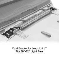 XKGlow Cowl 18-20" Light Bar Bracket